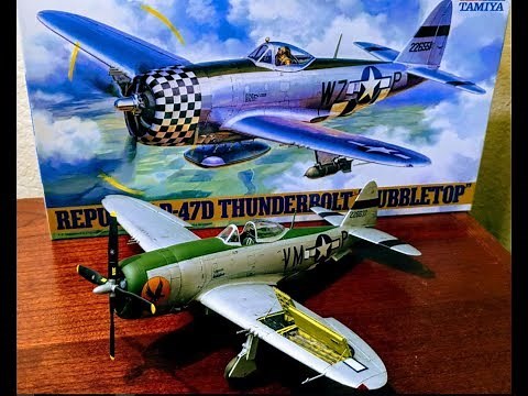 P-47D Thunderbolt Tamiya 1/48 - Full Build
