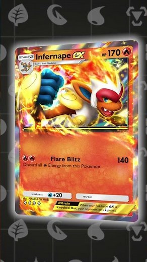 New Infernape EX Has An INSANE COMBO! - Pokemon Pocket