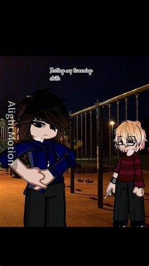 Two birds on a wire ( ASL ) -some signs may be wrong- #asl #gacha #gachaedits #foryou #edit