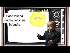 The weather in Spanish, el tiempo