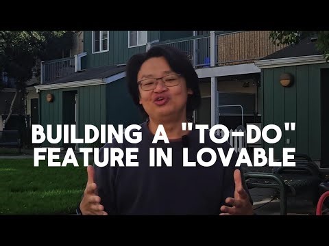Applied AI Product Management - Building a To Do Feature in Lovable
