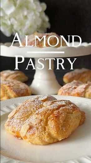 Ad | Almond Pastry Recipe 🥰🤍 (in the Caption) #almond #pastry #recipe