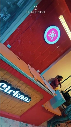 Premium Restaurant Signboard Ahmedabad | LED Signage Design Gota | Unique Sign Board