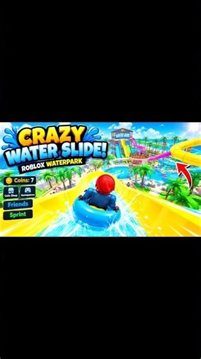 🌊 I Tried the CRAZIEST Water Slide in Roblox! 😱