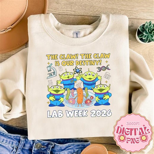 Aliens Toy Story Lab Week 2026 File, Lab Week Story 2026 File, Toy Story Aliens Lab Tech Team Science Png, Instant Download - Etsy
