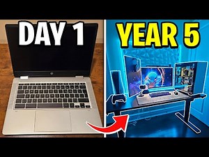 5 Year Gaming Setup Progression...