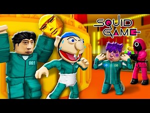 SML Roblox: How Can Jeffy Escape SQUID GAME 2?