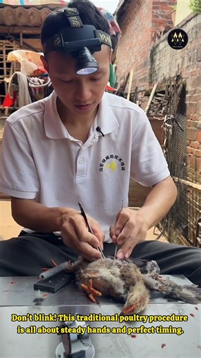 Ancient Poultry Secrets: The Art of Caponization 🐓 #farming #agriculture #veterinary #asmr