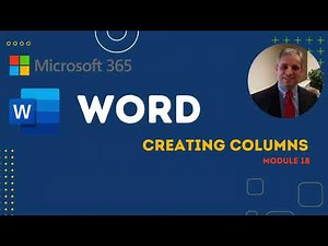 Microsoft Word Tutorial - Columns
