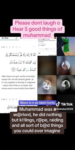 2.2K views · 115 reactions | 5 good thing muhammad did #fypchallenge #viralvideochallenge #onlineshopping #onlineshop #memes #music | Oloba Akonbi admin | Facebook