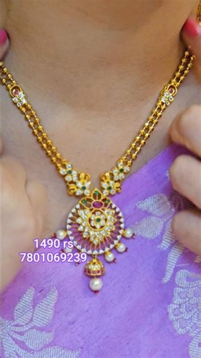 “Most Affordable One Gram Gold Semi Bridal Haram | Latest Bridal Collection 2025” | #shorts #trend