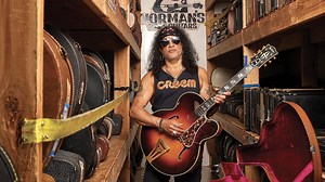 We went guitar shopping with Slash – here's what happened