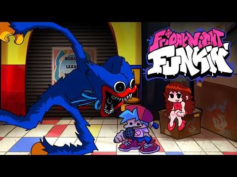 Improved Quality Huggy Wuggy Mod!!! [ FNF Huggy Wuggy - Redux ]