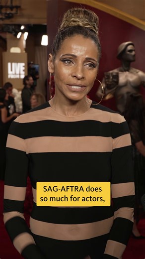 From space to The 32nd Annual Actor Awards Presented by SAG-AFTRA... Secretary-Treasurer Michelle Hurd is HERE! 🚀🏆 #ActorAwards | SAG-AFTRA