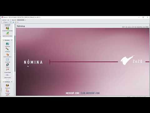 Microsip Nómina: Cómo configurar los CFDI de los recibos de pago