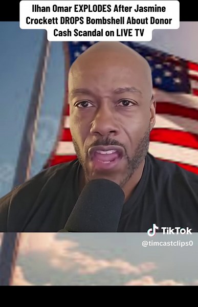 Ilhan Omar EXPLODES After Jasmine Crockett DROPS Bombshell About Donor Cash Scandal on LIVE TV #llhan #omar #news #rontyate