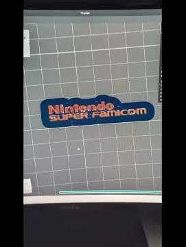 3D Printed Replacement Nintendo Famicom Branding