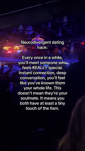 You can just both understand one another when you speak, babes. The same goes for friendships. No small talk. No one getting upset if we cut one another off in conversation. Intense interests. Deep thoughts. Trauma bonds. Sometimes there are added layers like soul contracts, recognizing this person’s soul from a past life, quantum entanglement, etc. It still doesn’t mean that person is right for you. Maybe they are. Maybe not. Maybe just not right now. Maybe they’re here to take a few years of y