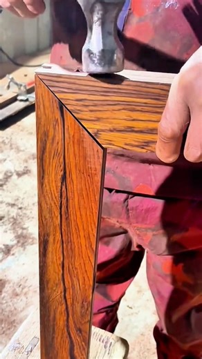 Wood Corner Joint Techniques #shorts