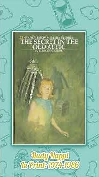 Ranking Nancy Drew Book Covers #21 The Secret in the Old Attic