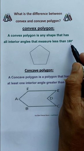 difference between convex polygon and concave polygon