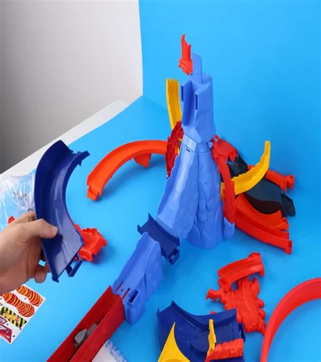 I Built 100 Hot Wheels Stunts...Part 1 #lego #legotiktok #legobricks #legobuilds #legostarwars