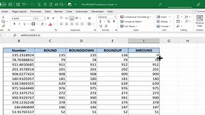 2K views · 20 reactions | Excel Round Functions Explain #videoviralシ #viralreelsfacebook #fbreelsfypシ゚viralfbreelsfypシ゚viral #Excel #viral | Accounting Knowledge Concepts | Facebook