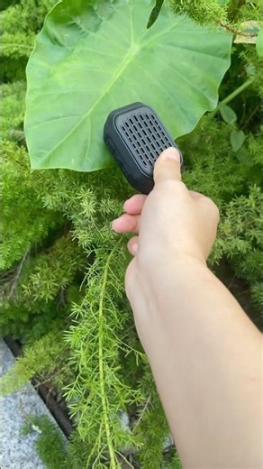 Taking this clip-on speaker out in spring is a treat.#comisospeaker #springsale #bluetoothspeaker