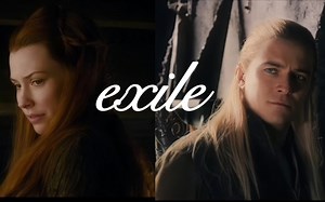 【霉霉exile × Legolas Tauriel】现在我流离他乡 不见你的身影 这一幕似曾相识 我并不喜欢这样的结局 令人难以释怀【叶桃|霍比特人】