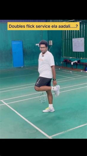 How to receive flick service …? Flick service ఎలా ఆడాలి...? #badminton #telugu #badmintonlovers