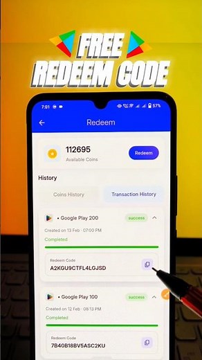 Free Redeem Code 200 | Google Play Store Redeem Code | How to Get Free Redeem Codes 2026 #redeemcode