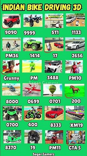 Only Real code 💥 Indian bike driving 3d all new cheat code update + plugin cheat code
