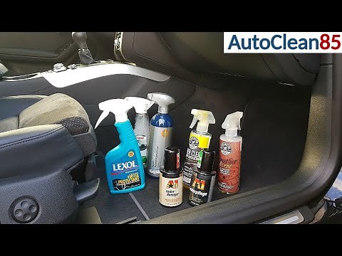 AUTO INNENRAUM AUFBEREITUNG / Armaturenbrett Cockpit Navidisplay Tacho Leder / INNENRAUM REINIGEN