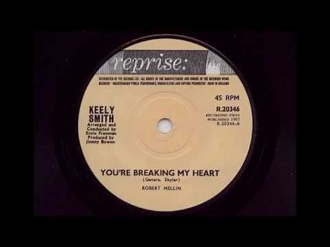 Keely Smith 'You're Breaking My Heart' 1965 45 rpm