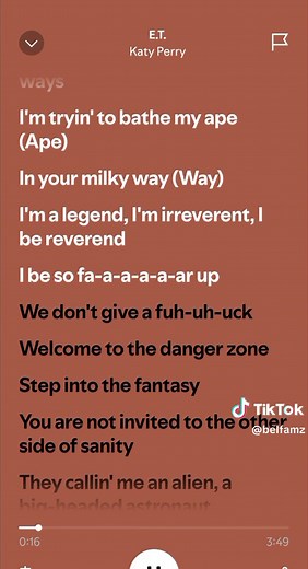 Out of this World: Lyrics Interpretation of Katy Perry's 'E.T.'