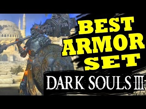 Dark Souls 3 BEST ARMOR - How to get The MORNE'S ARMOR SET "dark souls 3 All Armors"