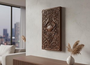 Cancer 3D STL File for CNC - Zodiac - Highly Detailed Large File Size - Etsy Canada