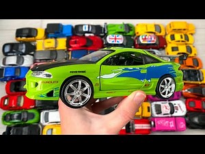 We show and unpack cars from the Fast and the Furious 1:24 scale models. JADA Cars
