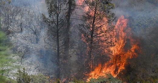 Massive wildfires rage in California, Oregon