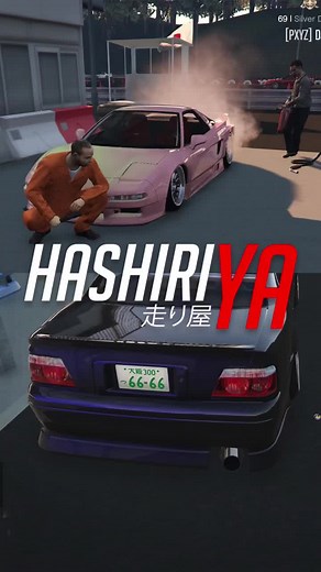 Mini Drift Meet! 💨#hashiriya #fivem #gta5 #jdm #drift #carmeet #wangan #tokyo #fyp #racing #japan #gtav