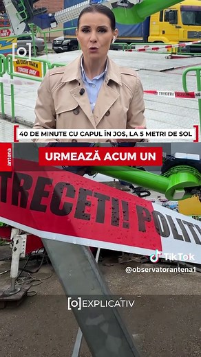 Carusel blocat: 14 tineri suspendați în aer la Caransebeș