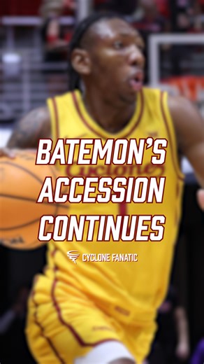 Jamarion Batemon scored 13 off the bench in Iowa State's win over Utah, continuing his recent ascend. In his last four games, Batemon is averaging 11 points and 1.25 steals per game. Batemon's coming out party is no surprise to T.J. Otzelberger, but it's been fun to watch. | CycloneFanatic