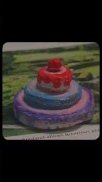 DIY chalk cake 🎂 cutest cake chalk art #trending #chalk #cake #cute #diy #ytshorts