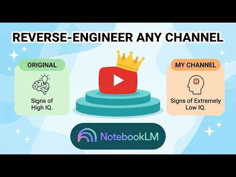 The $3,000/Month Blueprint: Automate Your YouTube Channel with Google's NotebookLM