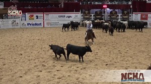 Riding Countess Catrina, Cade Shepard won his first major Open championship in the 2022 NCHA Super Stakes 5/6-Year-Old Open. | Quarter Horse News