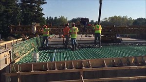 12 reactions | Great video from the deck pour on the new Nash Blvd Bridge over Route 26. The $7.6 million project includes constructing a new bridge to connect Fort Drum to the Wheeler-Sack Airfield in Jefferson County. This will improve safety and traffic flow on Route 26 and make on-base travel more efficient. | New York State Department of Transportation | Facebook