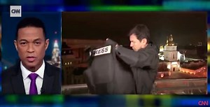 Video: CNN reporter Matthew Chance puts on flak jacket, helmet live on air after explosions in Kyiv, Ukraine