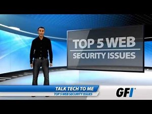 Top 5 web security issues