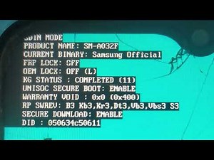[SM-A032F] Samsung Galaxy A03 Core Permanent How to remove MDM step by step