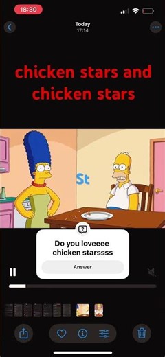 Chicken stars why ??